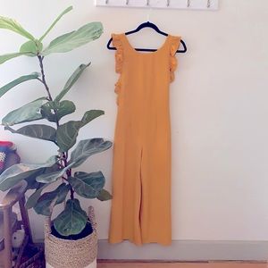 Yellow jumpsuit from Nordstrom